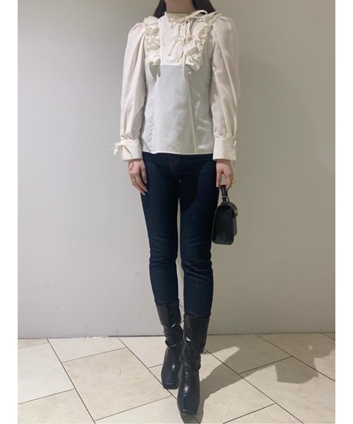 SNIDEL（スナイデル）の「【SNIDEL×Healthy DENIM】ハイウエスト 