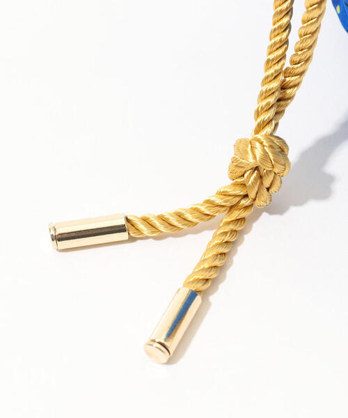 SOULEIADO（ソレイアード）の「SOULEIADO レーヨンプリント 巾着バッグ（トートバッグ・レディース・ブラック系その他/ブルー系その他3・FREE）」の6枚目の写真