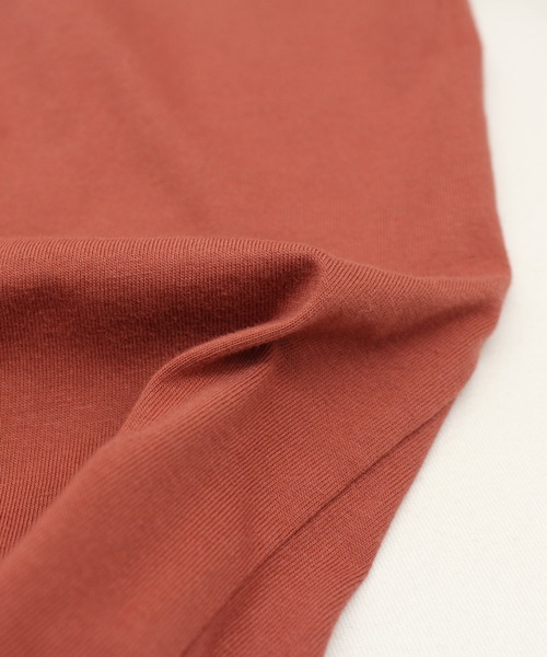 RNA（アールエヌエー）の「M1738 ブロードコンビBIG-Tシャツ（Tシャツ/カットソー・レディース・スミクロ/レッド/ブルー・MEDIUM）」の9枚目の写真