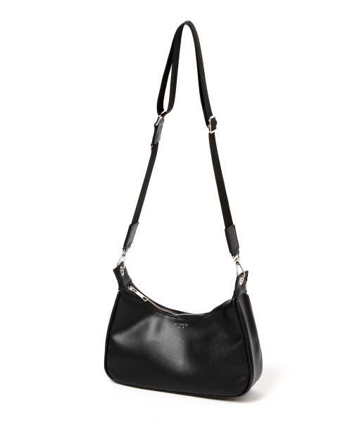 Me%（ミィパーセント）の「ポーチツキハンドルショルダーバッグ（ショルダーバッグ・レディース・ホワイト/アイボリー/ブラック・FREE）」の14枚目の写真