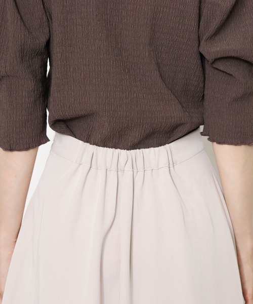 archives（アルシーヴ）の「パイピングティアードスカート（スカート・レディース・アイボリー/グレー/モカ・MEDIUM）」の7枚目の写真