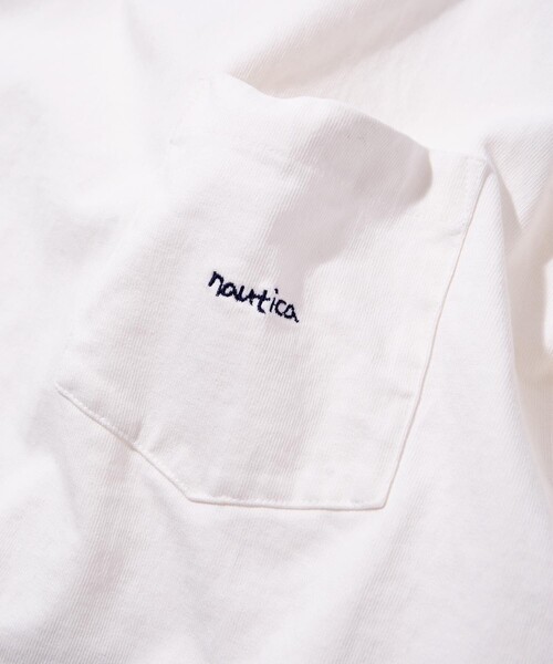 NAUTICA（ノーティカ）の「長袖Tシャツ（Tシャツ/カットソー・メンズ・ホワイト・LARGE）」の13枚目の写真