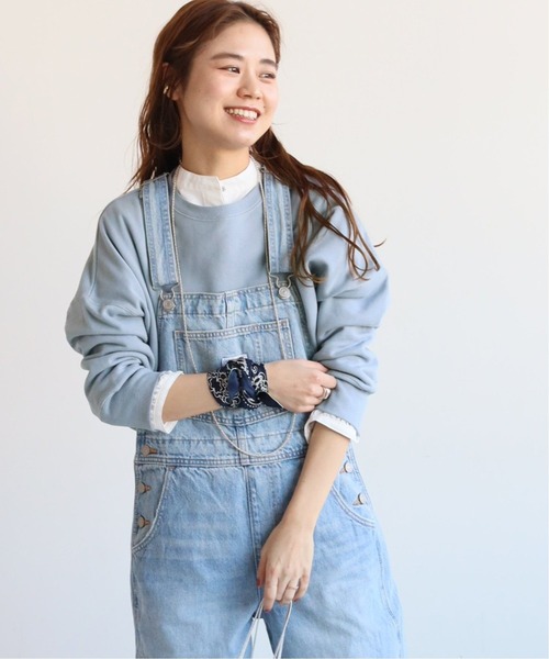 JOURNAL STANDARD relume(ジャーナルスタンダード レリューム)の「オーバーサイズロングスウェット◆(Tシャツ/カットソー・レディース・ブルー/ピンク/ナチュラル/ベージュ・FREE)」の21枚目の写真