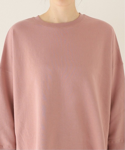 JOURNAL STANDARD relume(ジャーナルスタンダード レリューム)の「オーバーサイズロングスウェット◆(Tシャツ/カットソー・レディース・ブルー/ピンク/ナチュラル/ベージュ・FREE)」の18枚目の写真