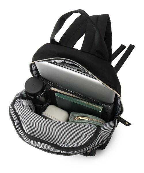 DRESKIP（ドレスキップ）の「◆【撥水】整理整頓できちゃうリュック（バックパック/リュック・レディース・グレー/ブラック系1/ブラック/ネイビー/ブラウン系その他・00）」の6枚目の写真