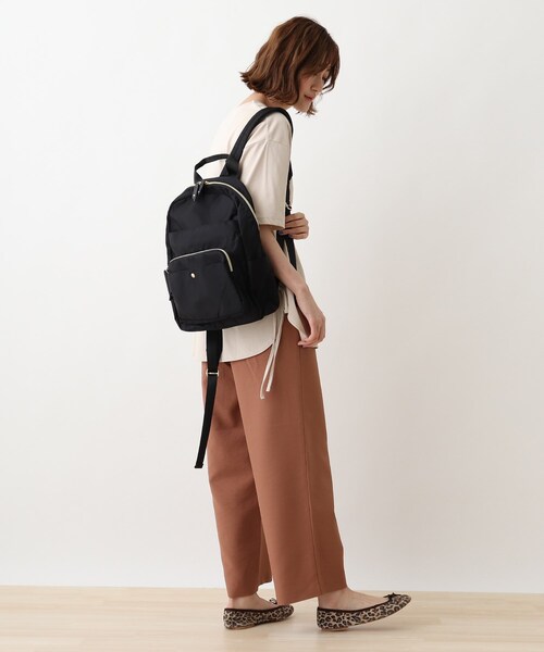 DRESKIP（ドレスキップ）の「◆【撥水】整理整頓できちゃうリュック（バックパック/リュック・レディース・グレー/ブラック系1/ブラック/ネイビー/ブラウン系その他・00）」の9枚目の写真