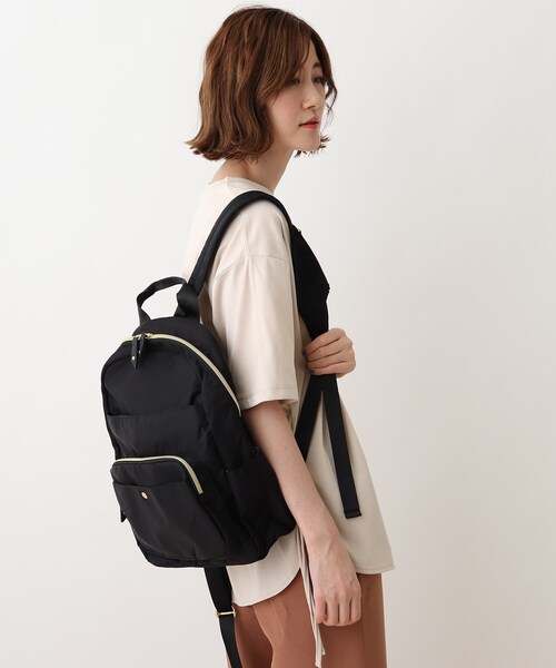 DRESKIP（ドレスキップ）の「◆【撥水】整理整頓できちゃうリュック（バックパック/リュック・レディース・グレー/ブラック系1/ブラック/ネイビー/ブラウン系その他・00）」の16枚目の写真