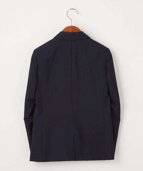 green label relaxing（グリーンレーベルリラクシング）の「◆TJ TW ソリッドジャケット ネイビー 140-160cm（テーラードジャケット・キッズ・ネイビー・140cm/150cm/160cm）」の8枚目の写真
