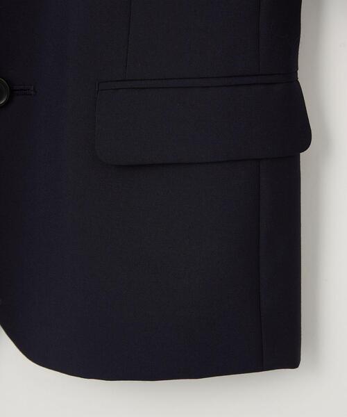 green label relaxing（グリーンレーベルリラクシング）の「◆TJ TW ソリッドジャケット ネイビー 140-160cm（テーラードジャケット・キッズ・ネイビー・140cm/150cm/160cm）」の3枚目の写真