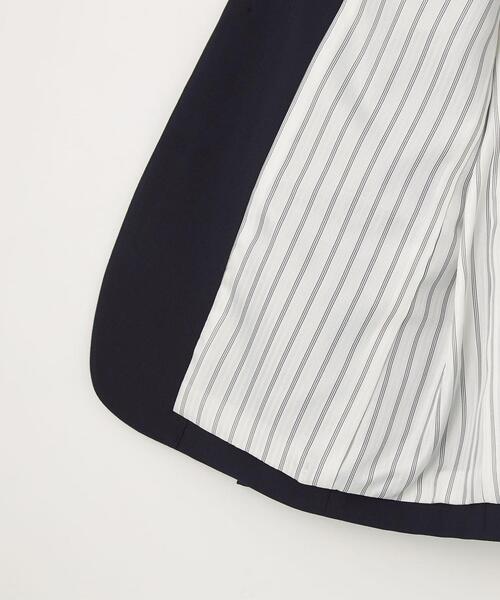 green label relaxing（グリーンレーベルリラクシング）の「◆TJ TW ソリッドジャケット ネイビー 140-160cm（テーラードジャケット・キッズ・ネイビー・140cm/150cm/160cm）」の10枚目の写真