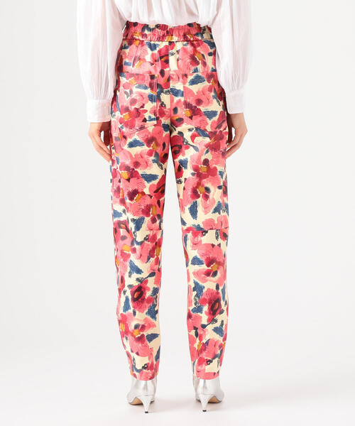 ISABEL MARANT（イザベルマラン）の「ISABEL MARANT AILENO ラムレザー プリントパンツ（その他パンツ・レディース・ホワイト系その他・34）」の3枚目の写真