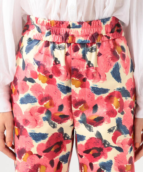 ISABEL MARANT（イザベルマラン）の「ISABEL MARANT AILENO ラムレザー プリントパンツ（その他パンツ・レディース・ホワイト系その他・34）」の4枚目の写真