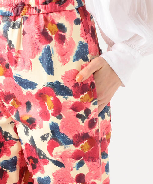 ISABEL MARANT（イザベルマラン）の「ISABEL MARANT AILENO ラムレザー プリントパンツ（その他パンツ・レディース・ホワイト系その他・34）」の9枚目の写真