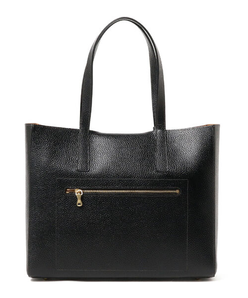 TOFF&LOADSTONE（トフアンドロードストーン）の「TOFF & LOADSTONE / ブラスボタン トートバッグ（トートバッグ・メンズ・ブラック・ONE SIZE）」の5枚目の写真