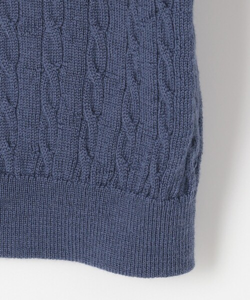 J.PRESS Ladies(J.プレス レディス)の「【洗える】KNIT BASIC ミディ丈 カーディガン(カーディガン/ボレロ・レディース・ダルブルー系/ワイン系/ブラウン系/ネイビー系/ライトグレー系・SMALL)」の19枚目の写真