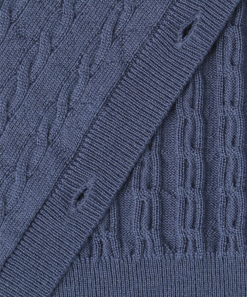 J.PRESS Ladies(J.プレス レディス)の「【洗える】KNIT BASIC ミディ丈 カーディガン(カーディガン/ボレロ・レディース・ダルブルー系/ワイン系/ブラウン系/ネイビー系/ライトグレー系・SMALL)」の15枚目の写真