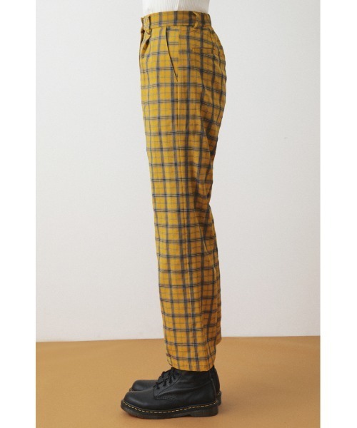 SHEL'TTER ORIGINAL（シェルターオリジナル）の「チェックストレートパンツ（その他パンツ・レディース・グリーン/イエロー・MEDIUM/SMALL）」の11枚目の写真