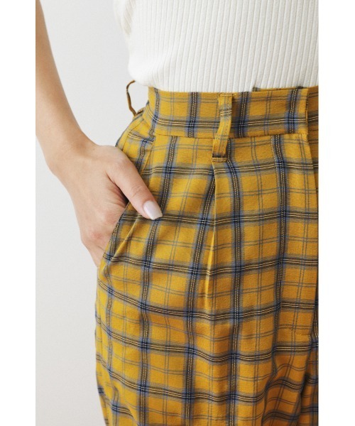 SHEL'TTER ORIGINAL（シェルターオリジナル）の「チェックストレートパンツ（その他パンツ・レディース・グリーン/イエロー・MEDIUM/SMALL）」の13枚目の写真