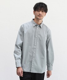 セミワイドブロードレギュラーカラー長袖シャツ