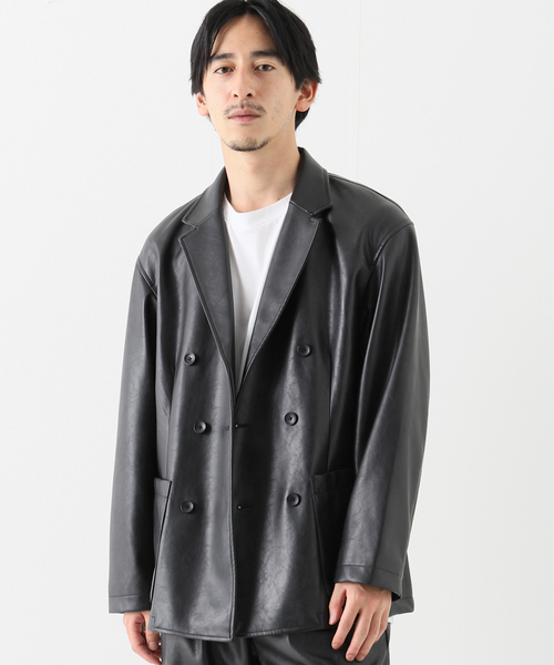 JOINT WORKS（ジョイントワークス）の「JW-F-LEATHER ダブルジャケット（テーラードジャケット・メンズ・ブラック・SMALL/MEDIUM/LARGE）」の20枚目の写真