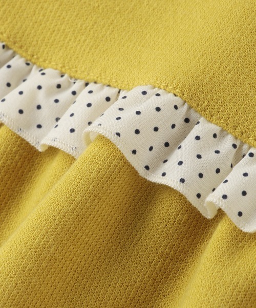 baby cheer（ベイビーチアー）の「ぶどうジャンパースカート（ジャンパースカート・キッズ・マスタード/ピンク・110cm/80ｃｍ/100cm/90cm/120cm）」の9枚目の写真