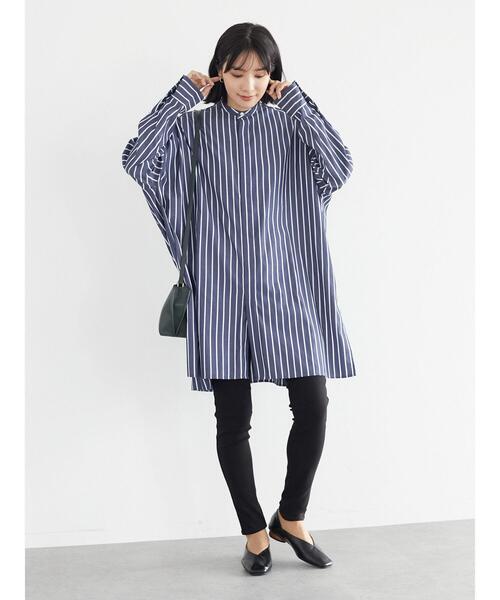 Green　Parks（グリーンパークス）の「ストレッチスキニーパンツ＊（その他パンツ・レディース・ブラック/ネイビー/カーキ・S/M/L）」の4枚目の写真