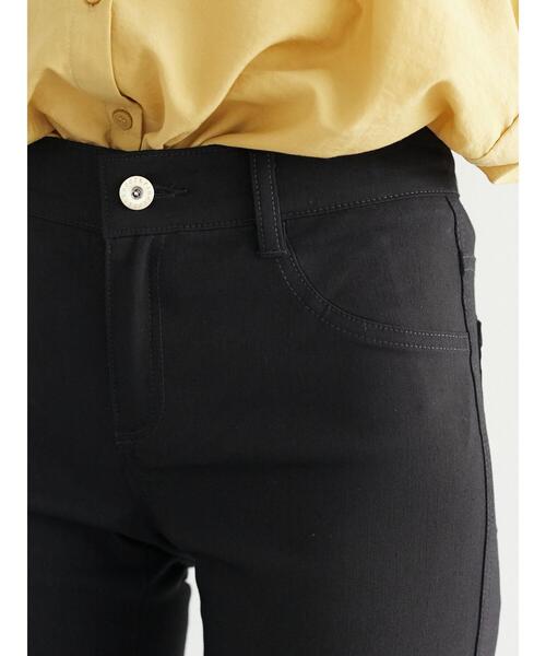 Green　Parks（グリーンパークス）の「ストレッチスキニーパンツ＊（その他パンツ・レディース・ブラック/ネイビー/カーキ・S/M/L）」の6枚目の写真