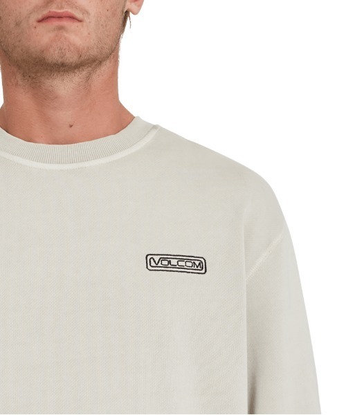 VOLCOM(ボルコム)の「【VOLCOM】BACKWALL CREW FLEECE(スウェット・メンズ・ブラック/ホワイト・SMALL/MEDIUM/X-LARGE/LARGE)」の7枚目の写真