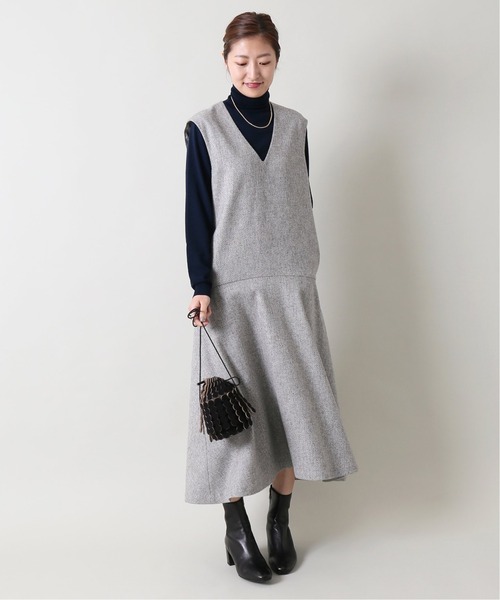 IENA（イエナ）の「ALBA タートルネックプルオーバー◆（ニット/セーター・レディース・ネイビー/グレー/ピンク/ナチュラル・FREE）」の5枚目の写真