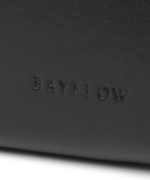 BAYFLOW（ベイフロー）の「リサイクルレザーショルダー（ショルダーバッグ・レディース・ブラック/ベージュ/ライトイエロー・FREE）」の6枚目の写真