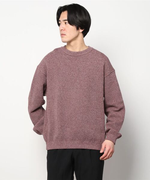 crépuscule Moss Stitch L/S Sweat サイズ1 crepuscule (クレプスキュール) Moss stitch L/S sweat / モス
