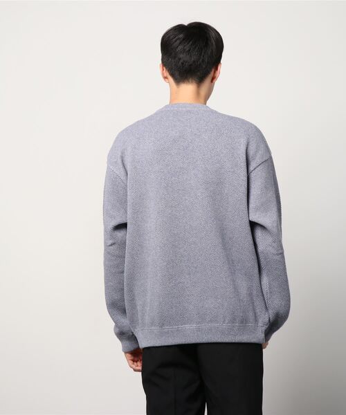 crepuscule（クレプスキュール）の「crepuscule Moss stitch L/S sweat