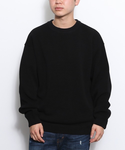 crepuscule（クレプスキュール）の「crepuscule Moss stitch L/S sweat
