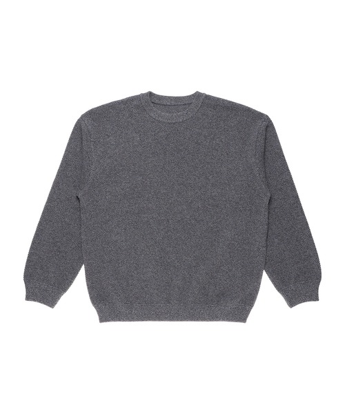 crepuscule（クレプスキュール）の「crepuscule Moss stitch L/S sweat