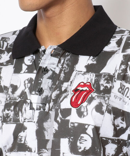 RAWLIFE(ロウライフ)の「BACK SPIN!/バックスピン!【TheRollingStones】Exile on Main St.フォトアルバム柄ポロシャツ(ポロシャツ・メンズ・ブラック・MEDIUM/X-LARGE/LARGE)」の10枚目の写真
