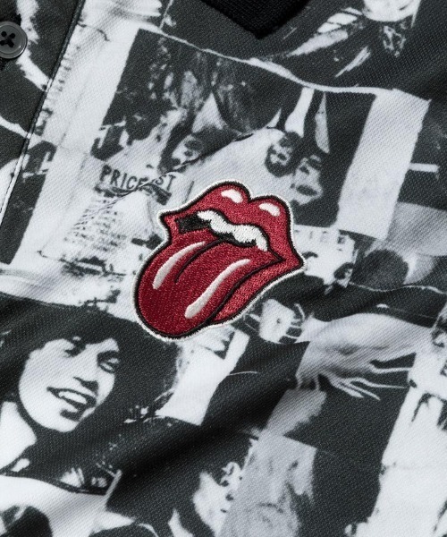 RAWLIFE(ロウライフ)の「BACK SPIN!/バックスピン!【TheRollingStones】Exile on Main St.フォトアルバム柄ポロシャツ(ポロシャツ・メンズ・ブラック・MEDIUM/X-LARGE/LARGE)」の6枚目の写真