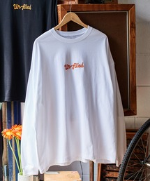 UN-FILLED（アンフィルド）の「mlt3612-Logo one point stitch Big silhouette Long sleeve Tee Tシャツ（Tシャツ/カットソー）」