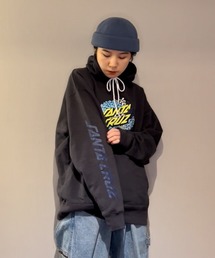 【ZOZOタウン限定アイテム】SANTACRUZ/サンタクルーズ × 光永(ひなた)監修アイテム ビッグシルエット ロゴパーカー 502213343