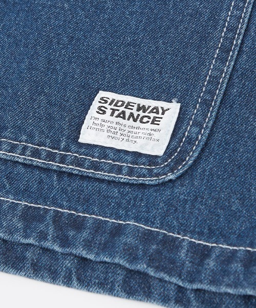 SIDEWAY STANCE（サイドウェイスタンス）の「【SIDEWAY STANCE】デニム カバーオール ジャケット（カバーオール・メンズ・ストライプ/ネイビー・MEDIUM/LARGE）」の22枚目の写真