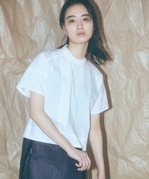 【RURI.W】SIDEWAY COLLAR BLOUSE
