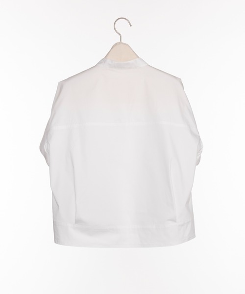 RURI.W（ルリ）の「【RURI.W】SIDEWAY COLLAR BLOUSE（シャツ/ブラウス・レディース・ホワイト/ブラック・FREE）」の10枚目の写真