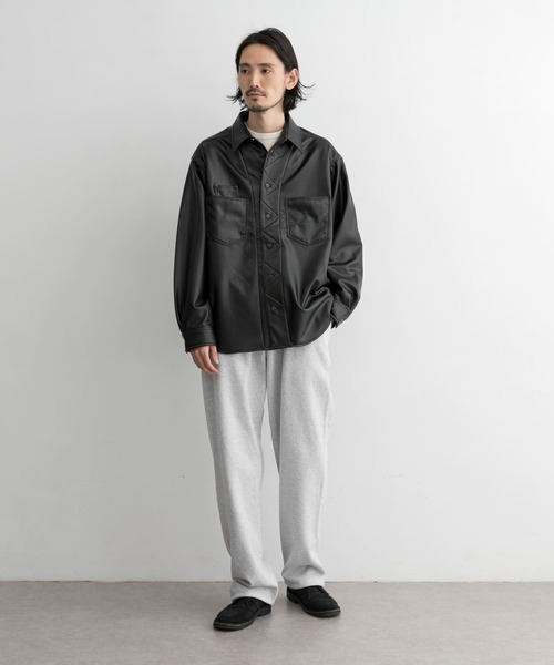 URBAN RESEARCH（アーバンリサーチ）の「『別注』HAUS AM HORN×LOS ANGELS APPAREL SWEAT PANTS（その他パンツ・メンズ・ブラック/グレー・MEDIUM/LARGE/X-LARGE）」の6枚目の写真