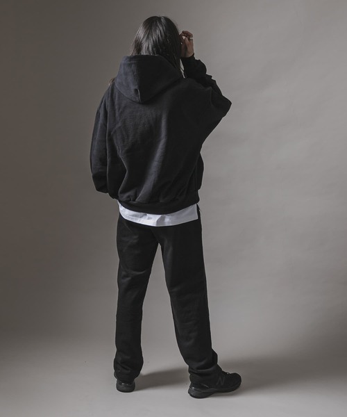 URBAN RESEARCH（アーバンリサーチ）の「『別注』HAUS AM HORN×LOS ANGELS APPAREL SWEAT PANTS（その他パンツ・メンズ・ブラック/グレー・MEDIUM/LARGE/X-LARGE）」の14枚目の写真