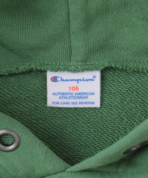 Champion（チャンピオン）の「Champion×DOORS ロゴプリントフーディ(KIDS)（パーカー・キッズ・グリーン/グレー系その他・120/105/135）」の22枚目の写真