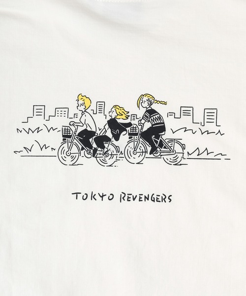 DISCUS（ディスカス）の「【東京リベンジャーズ】 DISCUS/ディスカス コラボ プリント長袖Tシャツ/ ロンT/ ビッグシルエット（Tシャツ/カットソー・レディース・ホワイト/ブラック/ホワイト系その他/ブラック系その他/ホワイト系その他2/ホワイト系その他3/ブラック系その他2/ブラック系その他3・M/L）」の10枚目の写真