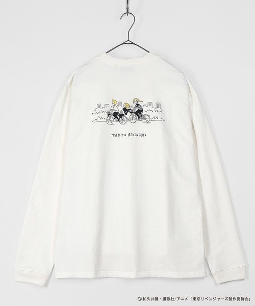 DISCUS（ディスカス）の「【東京リベンジャーズ】 DISCUS/ディスカス コラボ プリント長袖Tシャツ/ ロンT/ ビッグシルエット（Tシャツ/カットソー・レディース・ホワイト/ブラック/ホワイト系その他/ブラック系その他/ホワイト系その他2/ホワイト系その他3/ブラック系その他2/ブラック系その他3・M/L）」の13枚目の写真