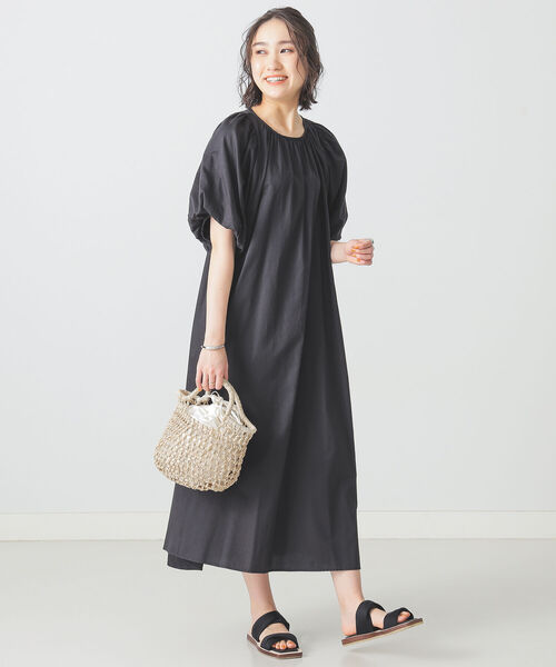 BEAMS LIGHTS（ビームスライツ）の「NESS CRAFT / ライニング付きバッグ（かごバッグ・レディース・ブラウン系その他2・ONE SIZE）」の3枚目の写真