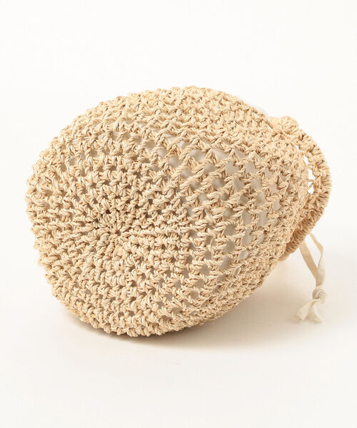 BEAMS LIGHTS（ビームスライツ）の「NESS CRAFT / ライニング付きバッグ（かごバッグ・レディース・ブラウン系その他2・ONE SIZE）」の7枚目の写真