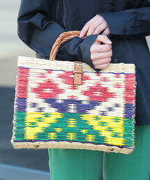 Ray BEAMS | Cestas d’Aldeia /トラディショナル バスケット L(かごバッグ)