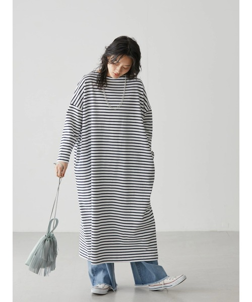 AMERICAN HOLIC（アメリカンホリック）の「フリンジ2WAY巾着バッグ（ハンドバッグ・レディース・ライトブルー/イエロー/グレイッシュベージュ・FREE）」の13枚目の写真